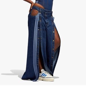 Adidas original x Ivy Park wide leg pants. New